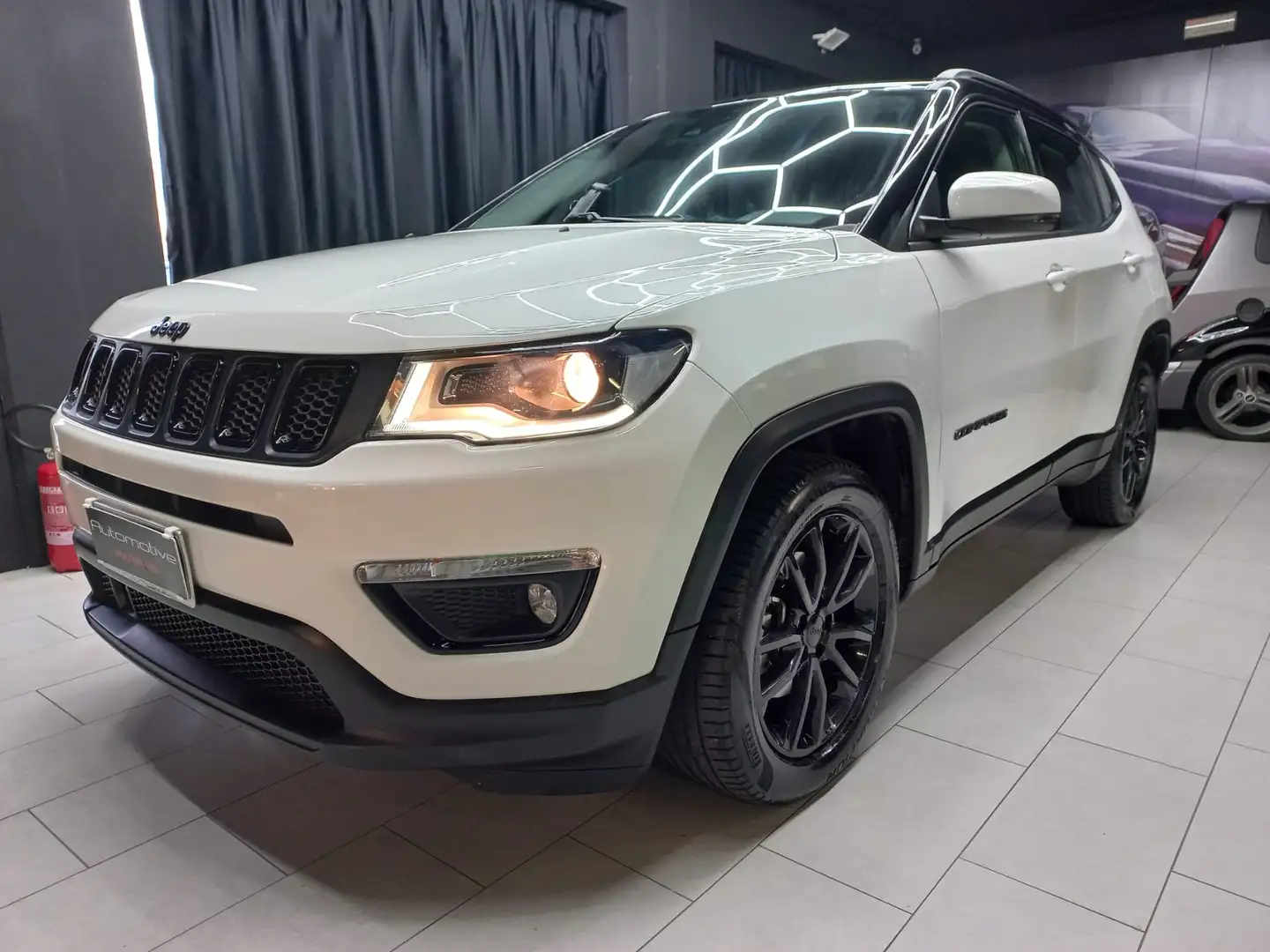Jeep Compass Compass II 2017 1.3 turbo t4 Night Eagle 2wd 130cv Bianco - 1