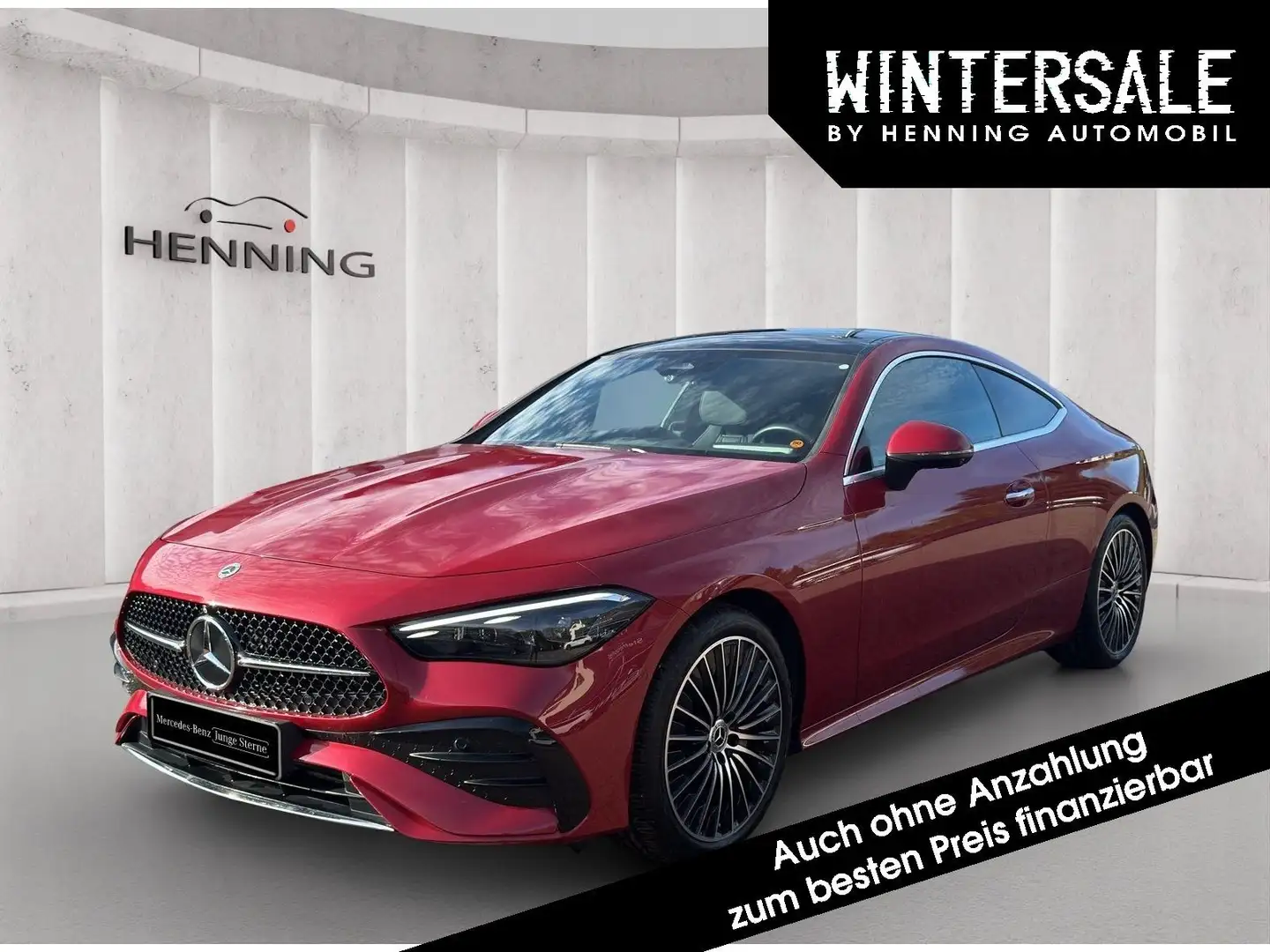 Mercedes-Benz CLE 220 d AMG Premium Plus Pano Burm 360 HUD Skl Rot - 1