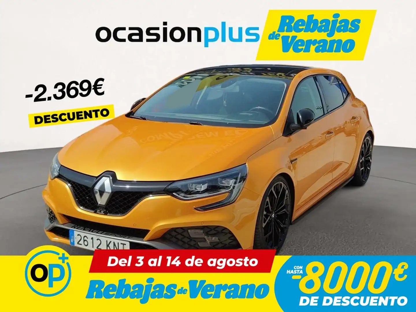 Renault Megane 1.8 TCe Energy RS EDC 205kW Naranja - 1