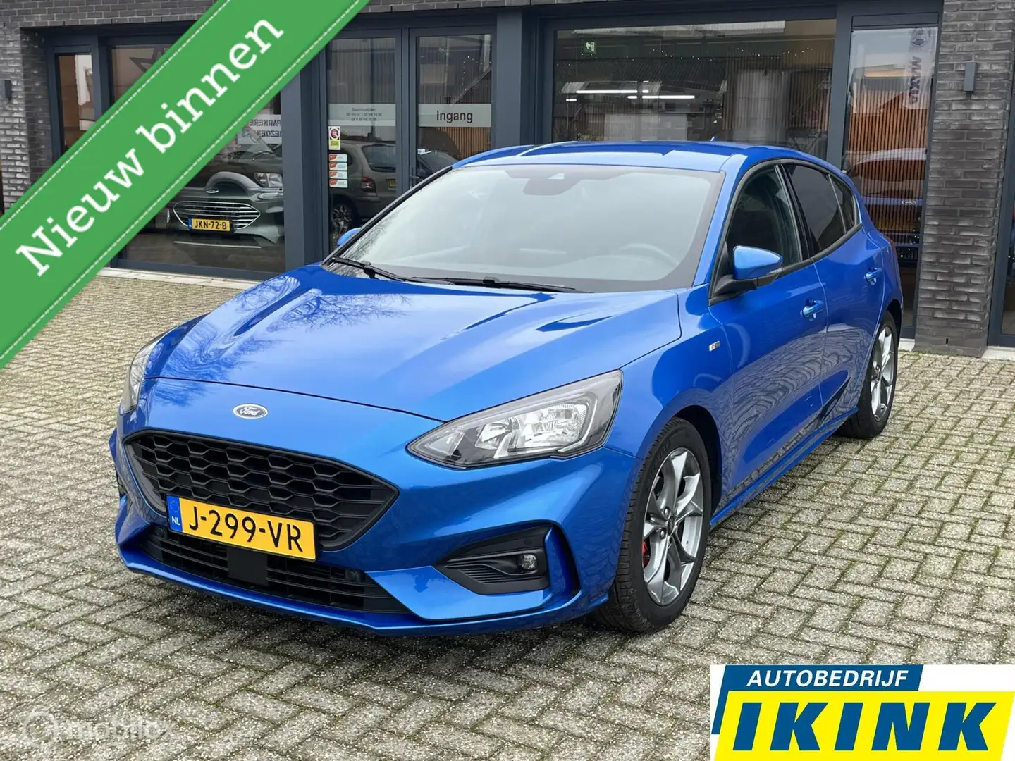 Ford Focus 1.0 EcoBoost Hybrid ST Line Business Blau - 1