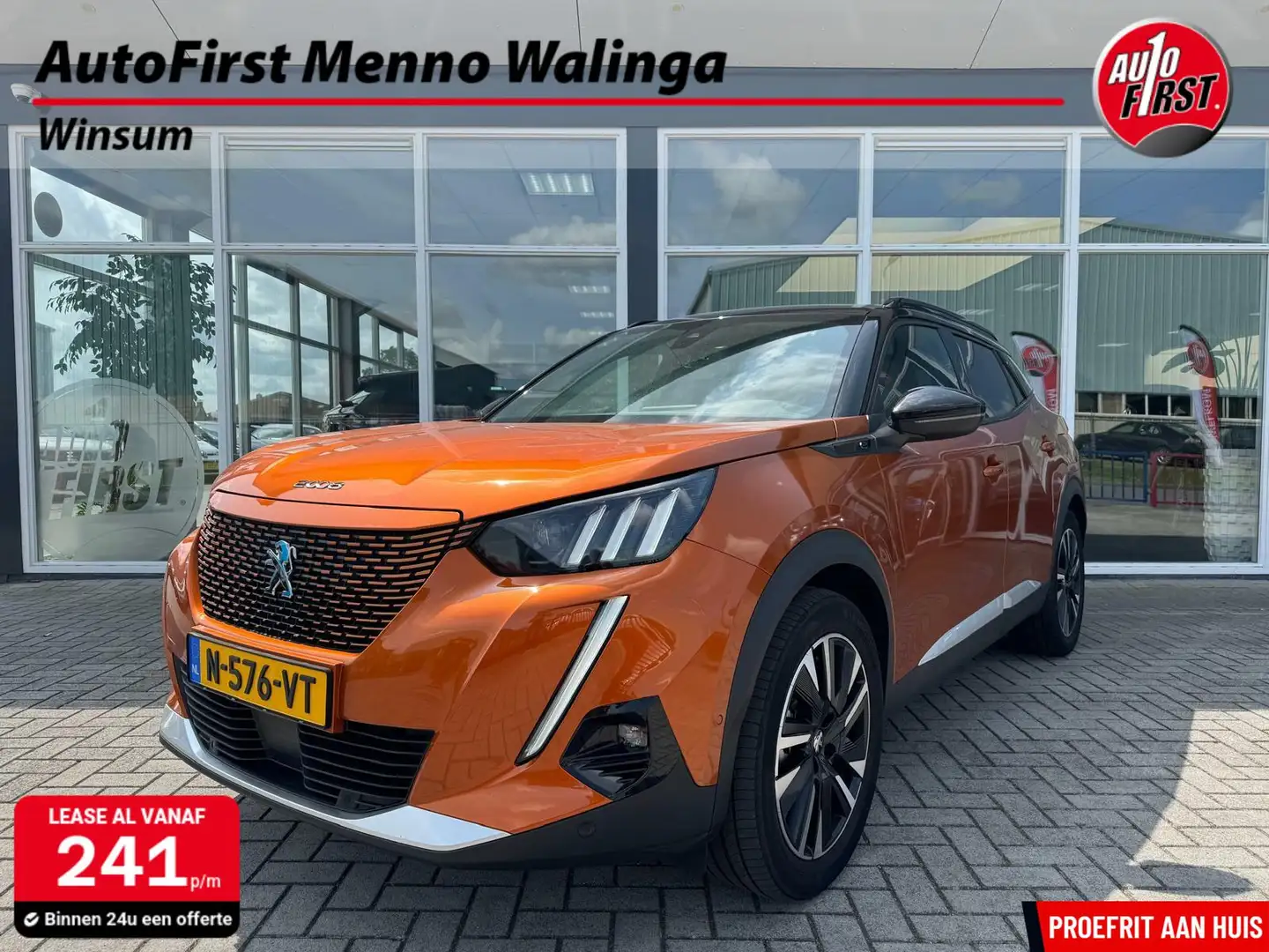 Peugeot e-2008 EV GT 50 kWh|3 Fase laden|Stoelverwarming|Pano|ACC Naranja - 1
