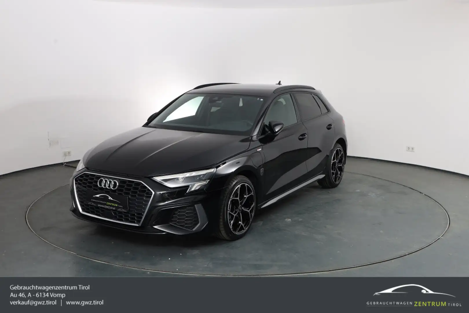 Audi A3 SB 40 TFSI e S-line+*HUD*B&O*ASSIST*VOLL! Schwarz - 2