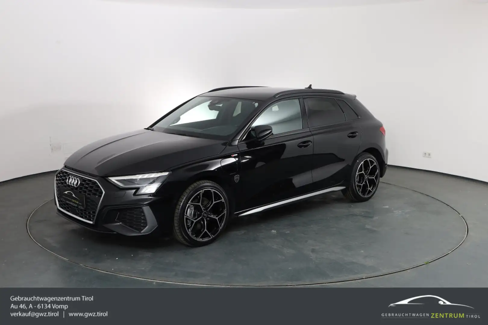 Audi A3 SB 40 TFSI e S-line+*HUD*B&O*ASSIST*VOLL! Schwarz - 1