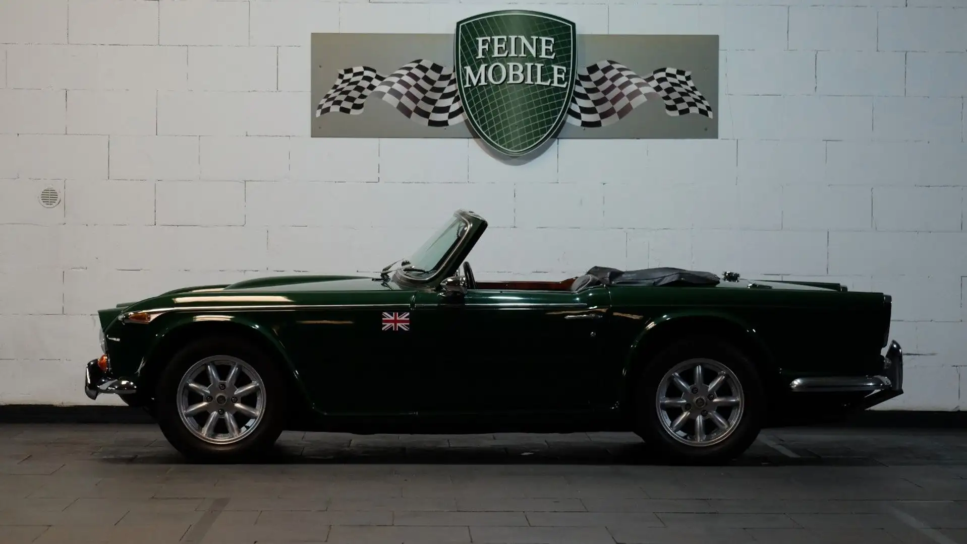 Triumph TR5 TR250  Roadster  mit 3 x Doppelweber Zelená - 2