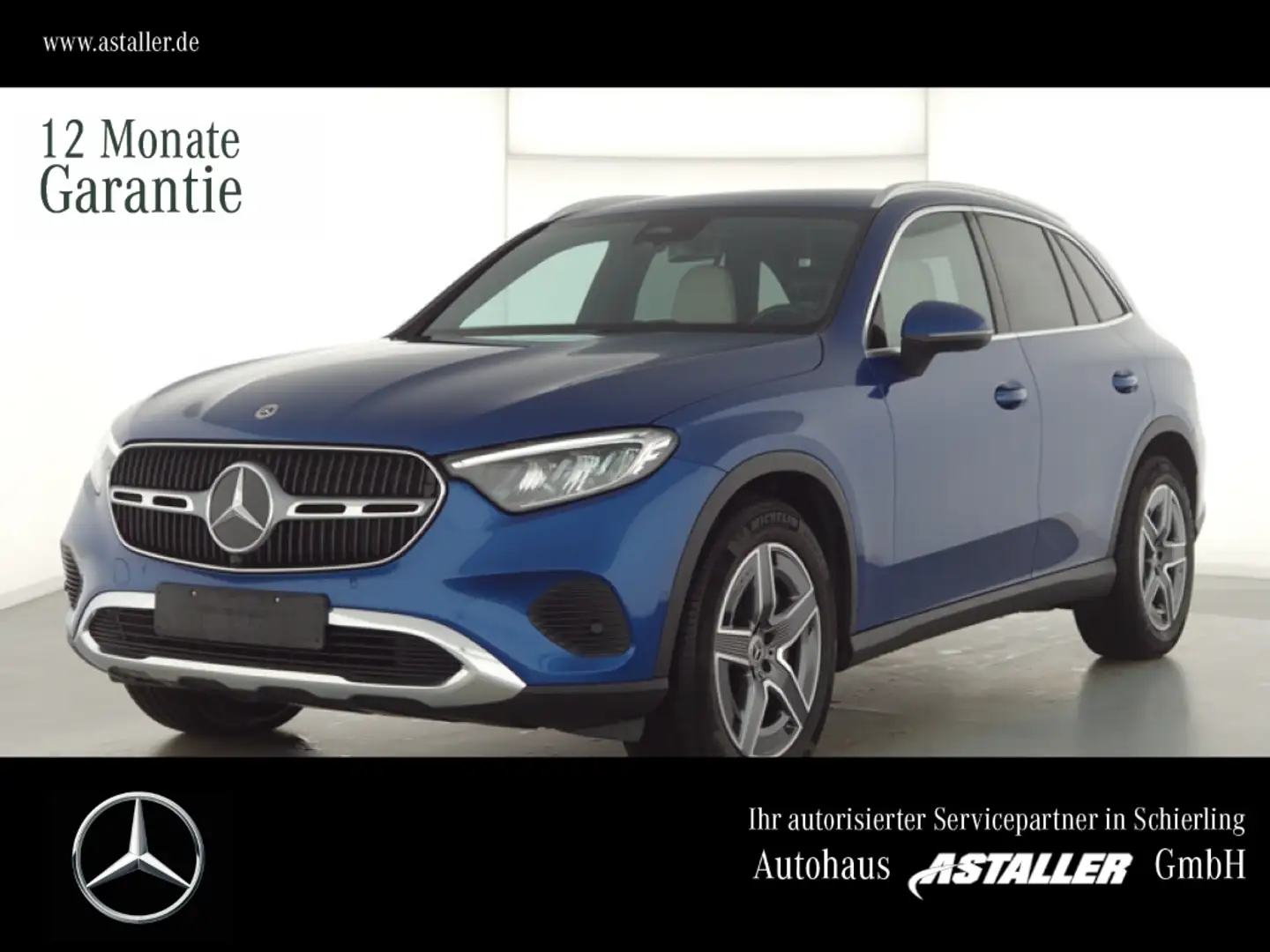 Mercedes-Benz GLC 300 d 4M AMG+2x Avantgarde Line 19"+Kam+Led Blau - 1