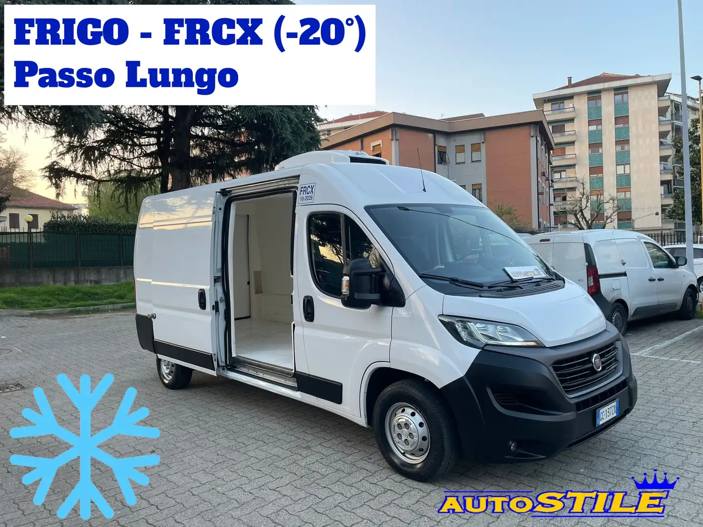 Fiat Ducato 35 3.0 CNG *FRIGO FRCX (-20°) - ATP - LUNGO Blanco - 1