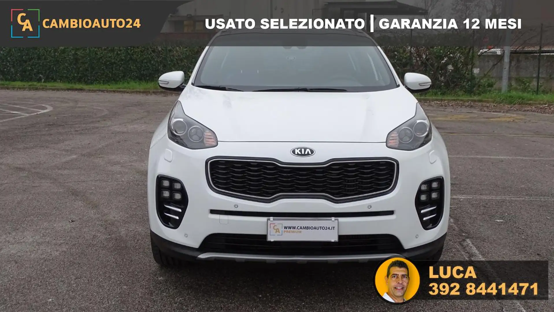 Kia Sportage 1.7 CRDI 141 CV DCT7 2WD GT Line, Tetto, pelle.. Blanc - 1