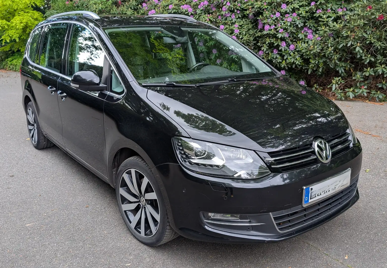 Volkswagen Sharan Sharan 2.0 TDI DSG BM Highline Leder Navi Panorama Černá - 2