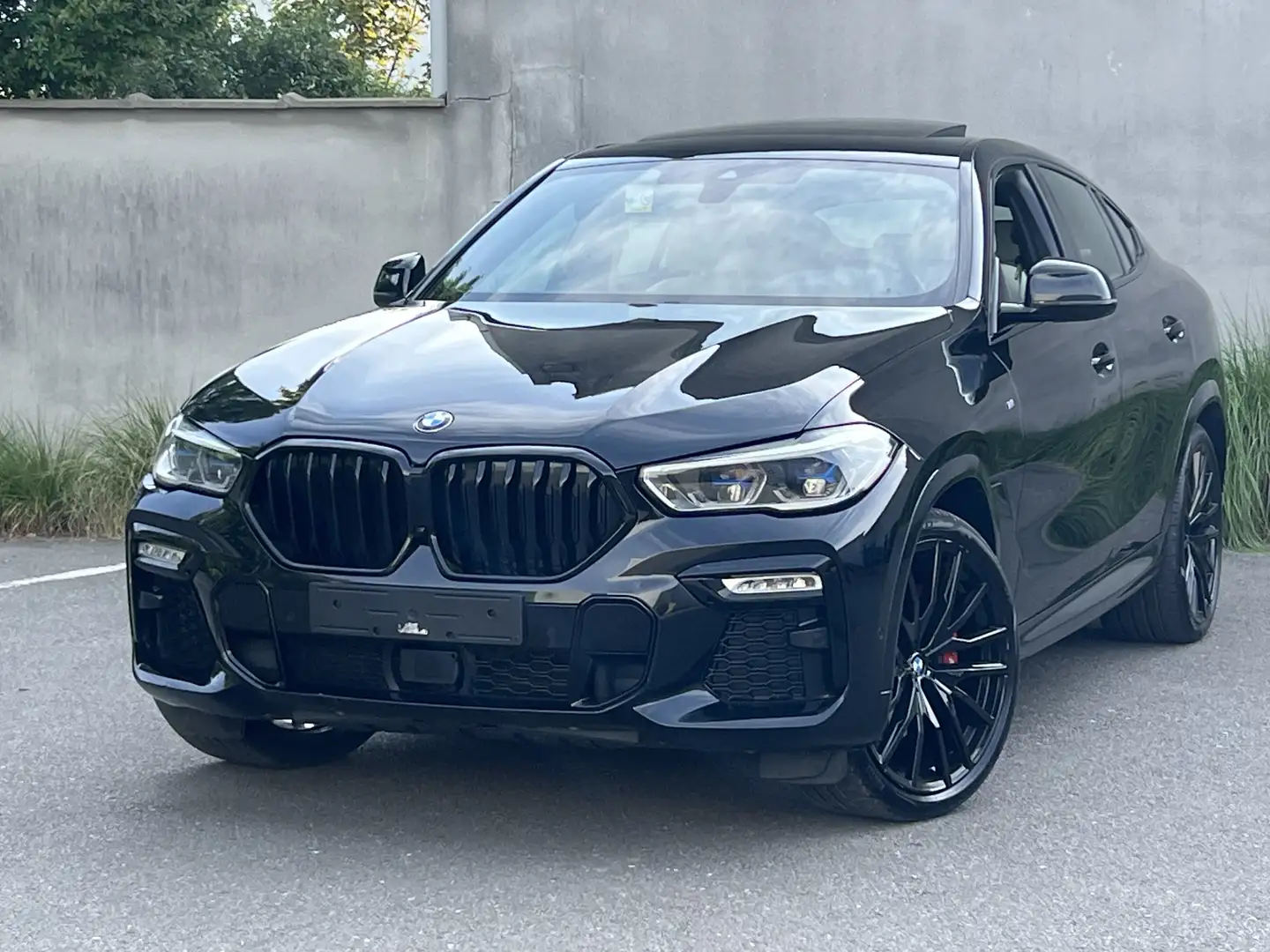 BMW X6 xDrive 3.0d /286pk/ pano/ laser lichteb Noir - 1