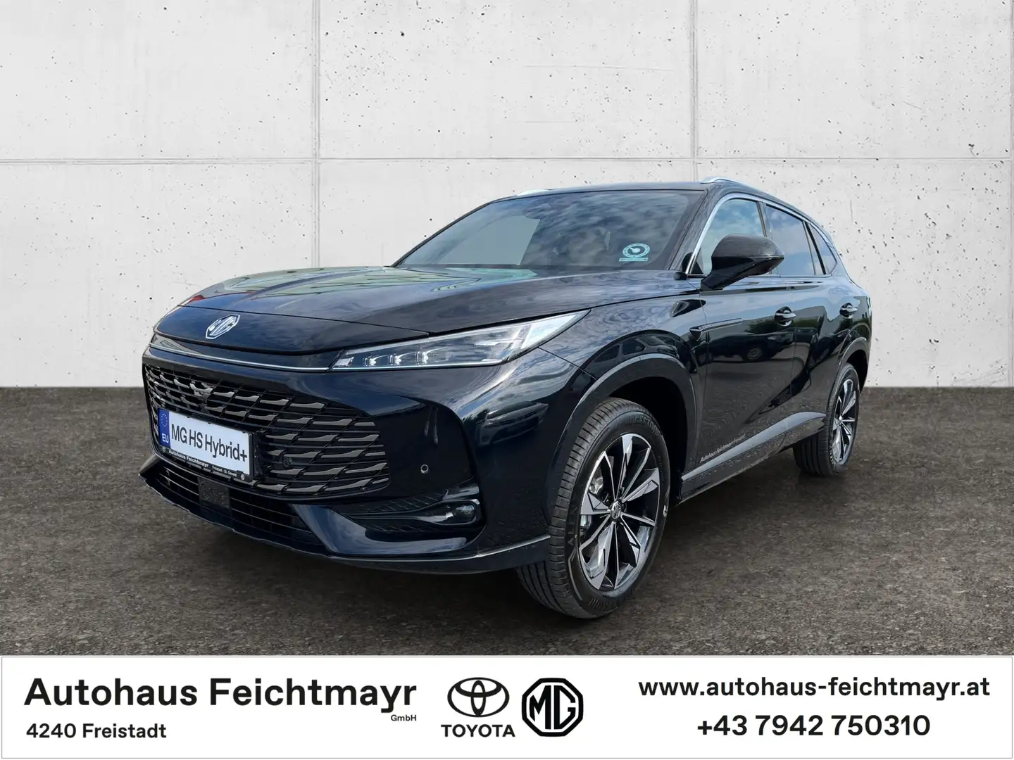 MG HS Hybrid Luxury 5t. Schwarz - 1