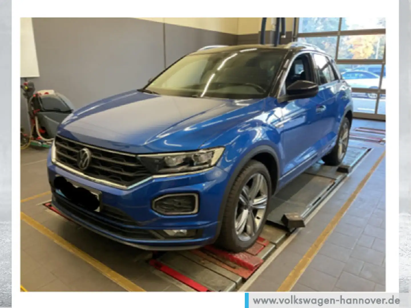 Volkswagen T-Roc 1.5 TSI DSG Sport R-Line Navi AHK Kamera A Blau - 2