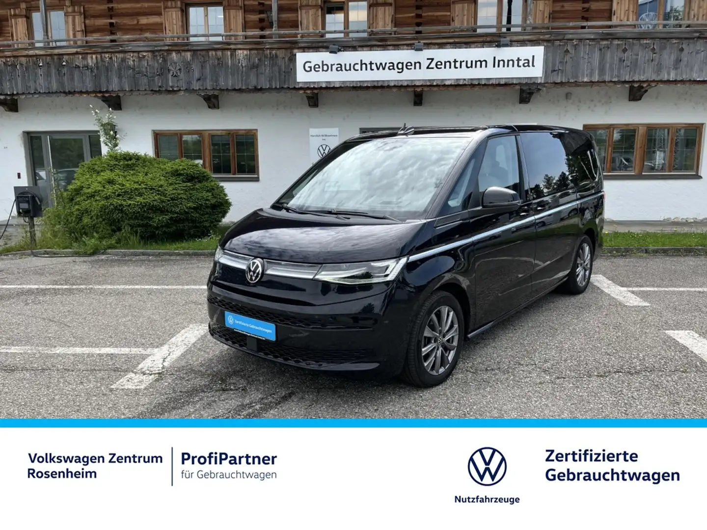 Volkswagen T7 Multivan Style langer Überhang 2,0 TDI DSG (Navi,Head-Up,P Zwart - 1