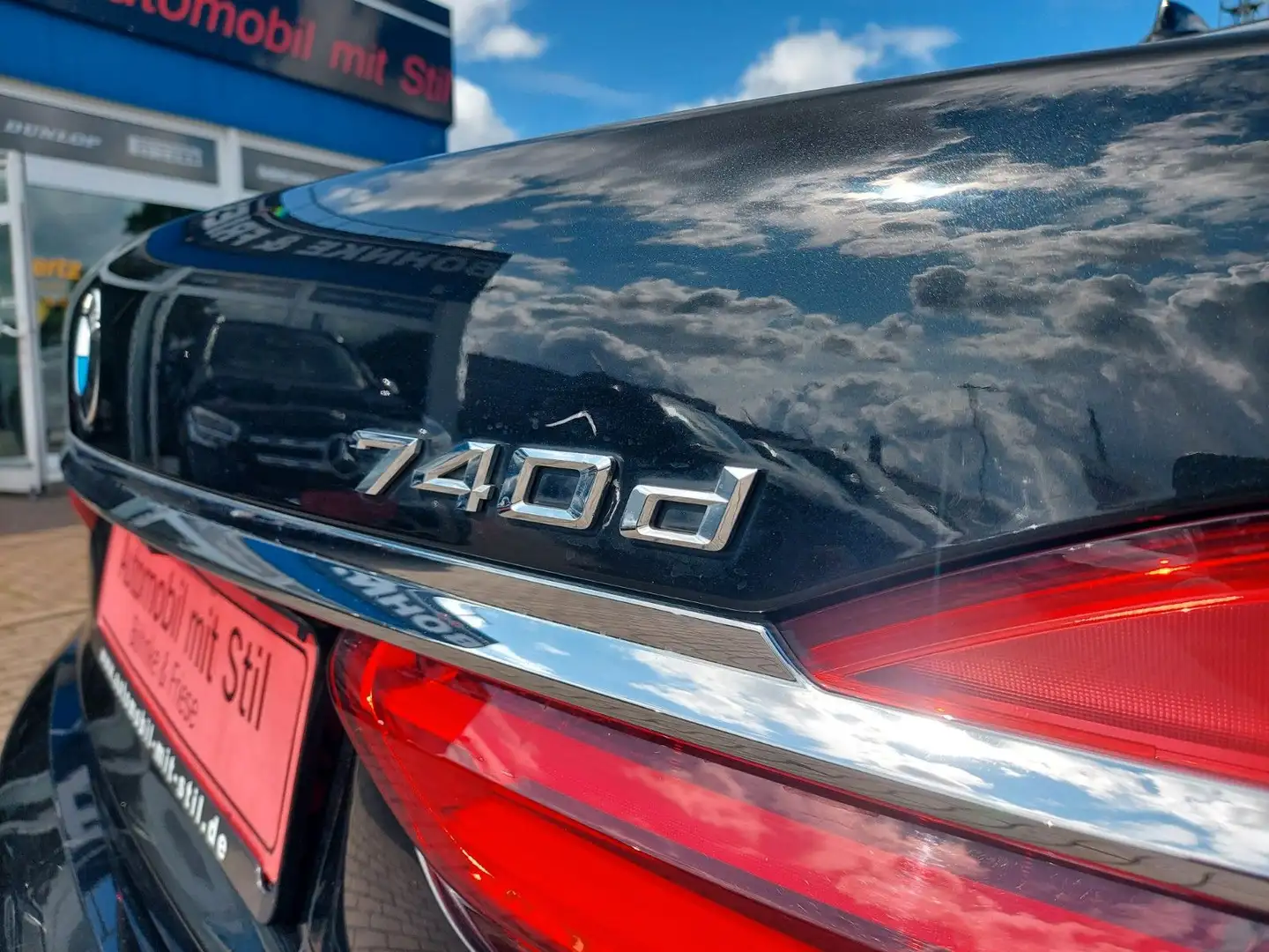 BMW 740 Baureihe 7 Lim 740 d xDrive Glasdach ACC Negru - 2
