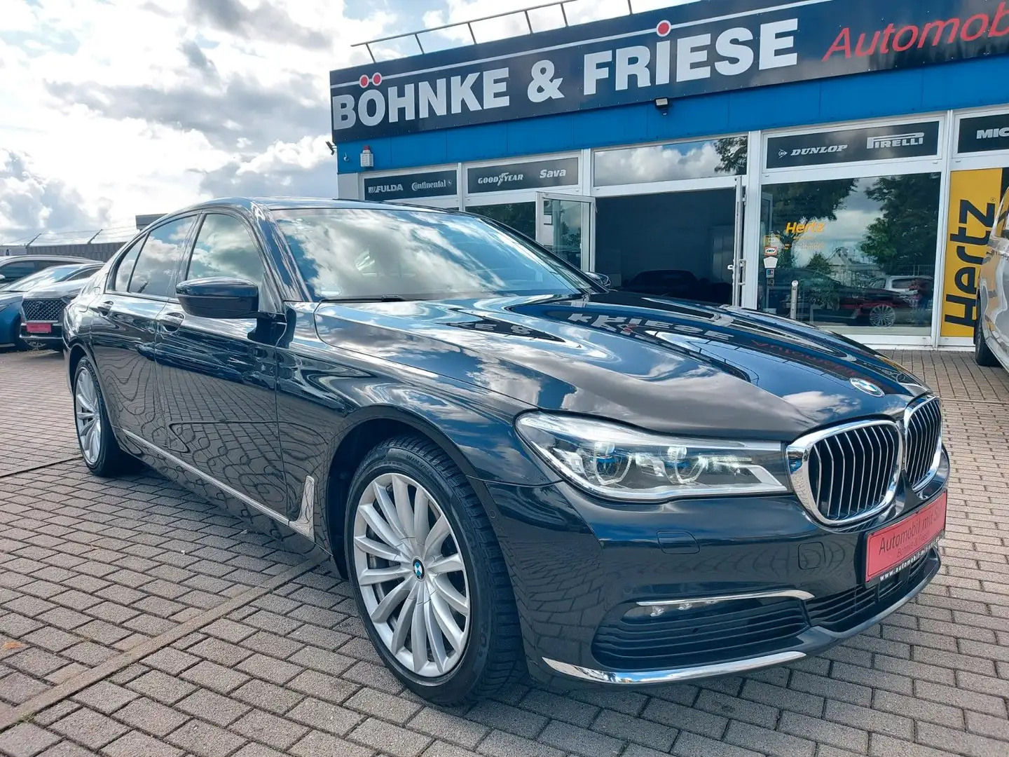 BMW 740 Baureihe 7 Lim 740 d xDrive Glasdach ACC Negru - 1