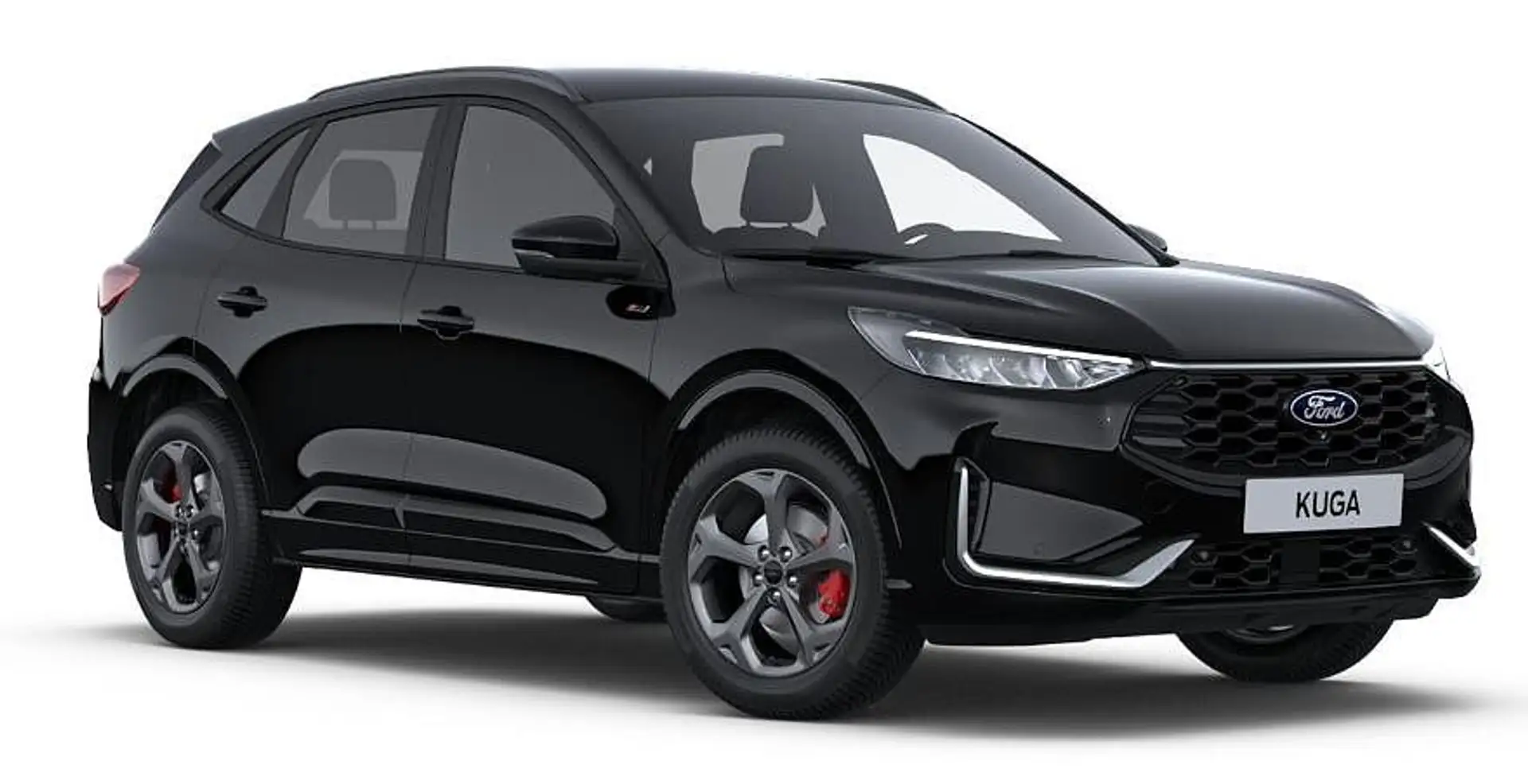 Ford Kuga Hybrid 2.5Duratec FHEV ST-LINE X AHK / FGS 5Jahre Negro - 2