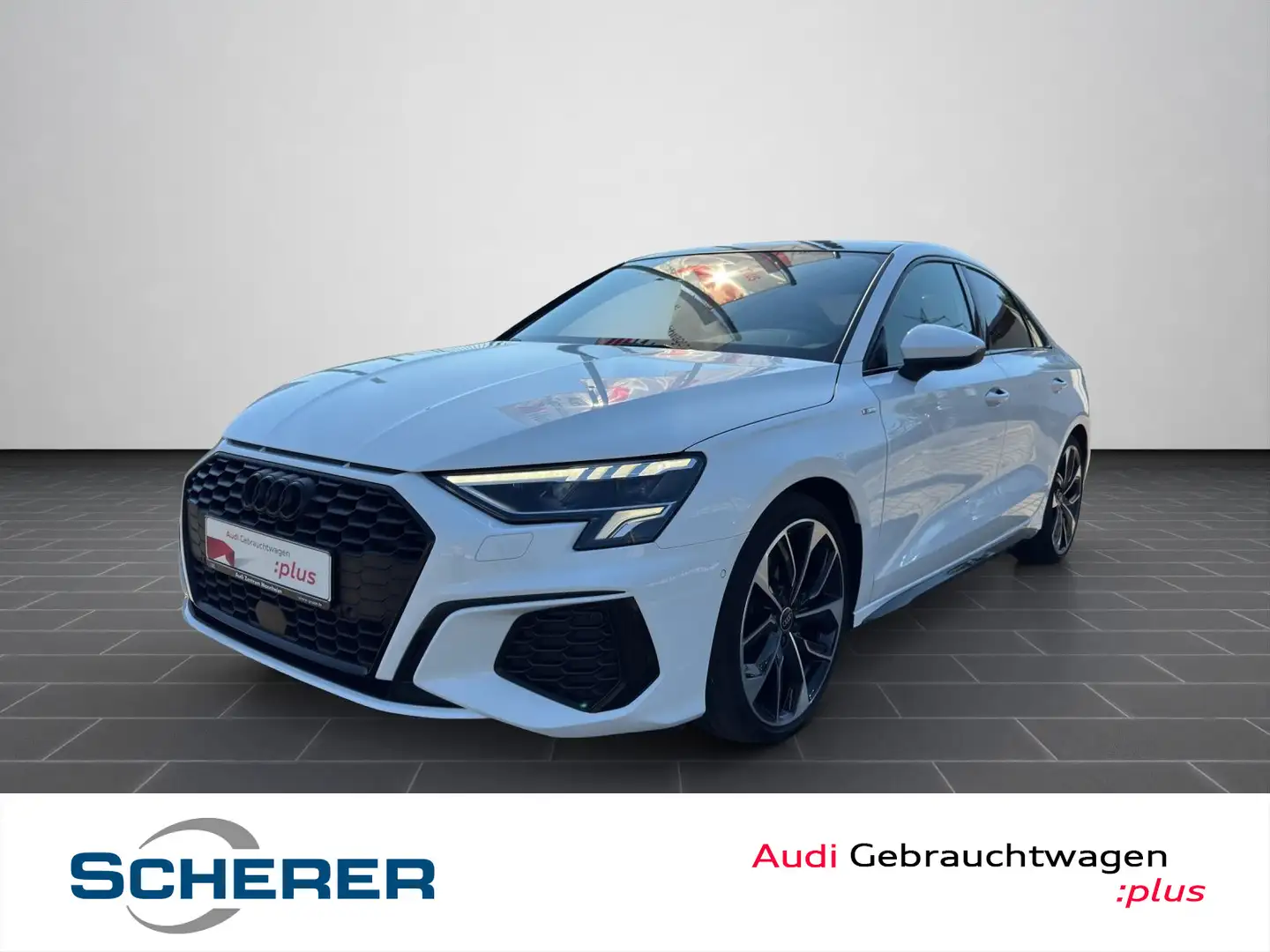 Audi A3 35 TFSI S tro. S LINE B&O NAVI PLUS Blanco - 1