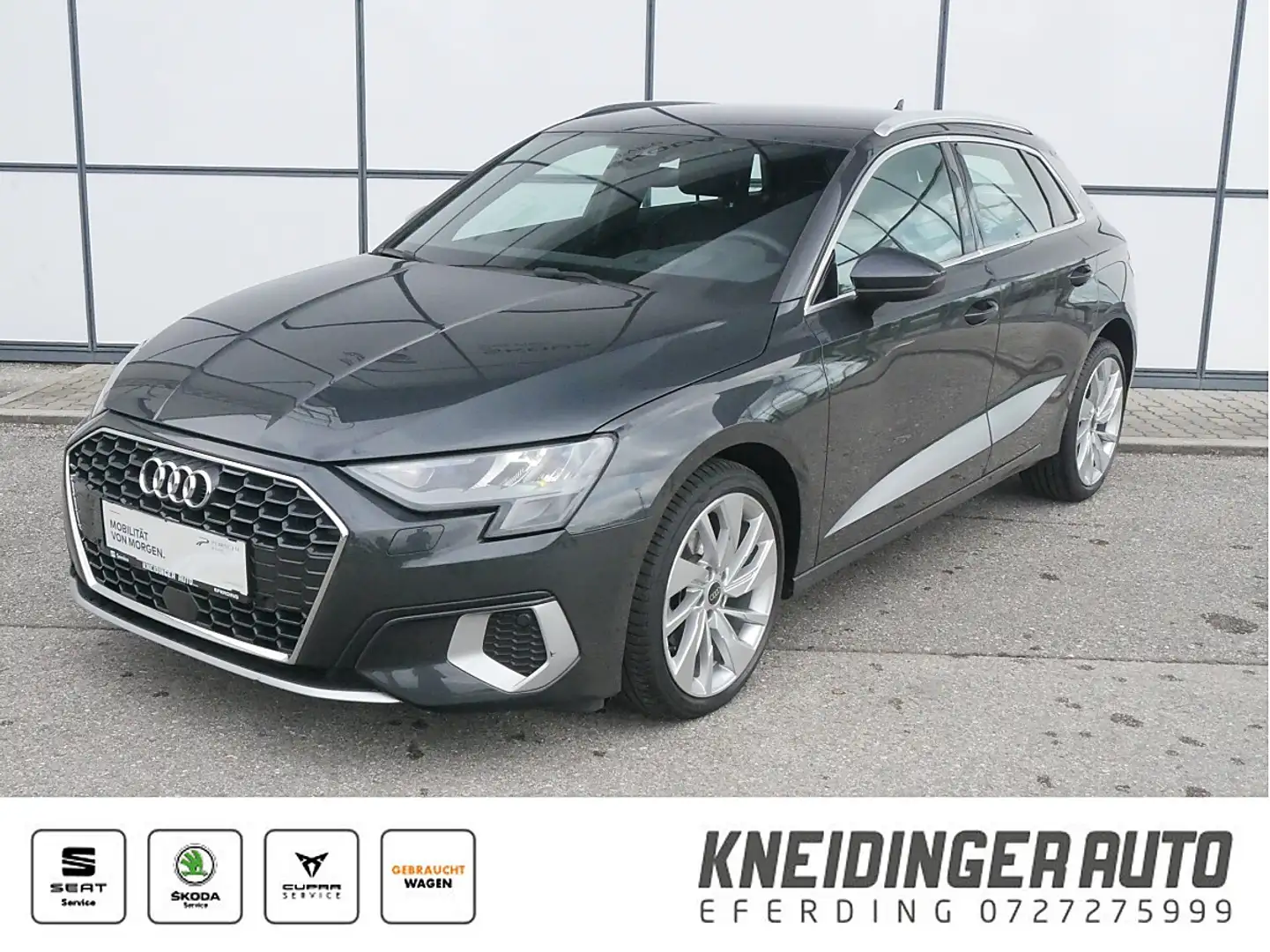 Audi A3 SB 30 TFSI advanced S-tronic, Rückfahrkamera, H... Grau - 1