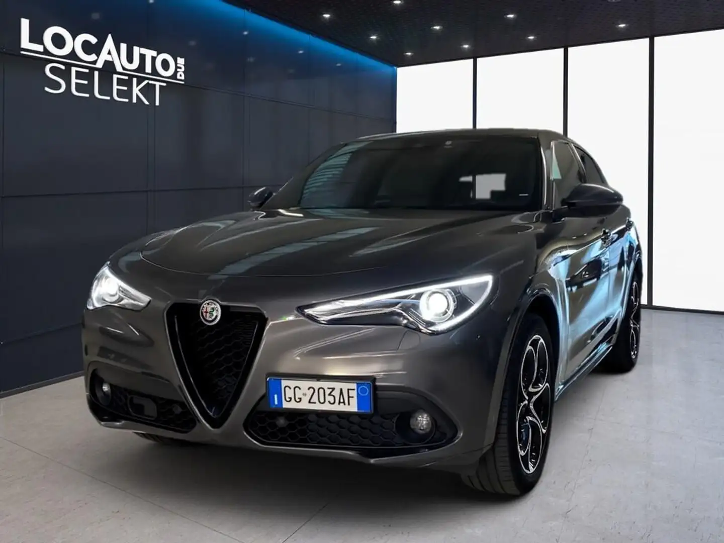 Alfa Romeo Stelvio 2.2 t Veloce Q4 210cv auto - PROMO Gris - 1