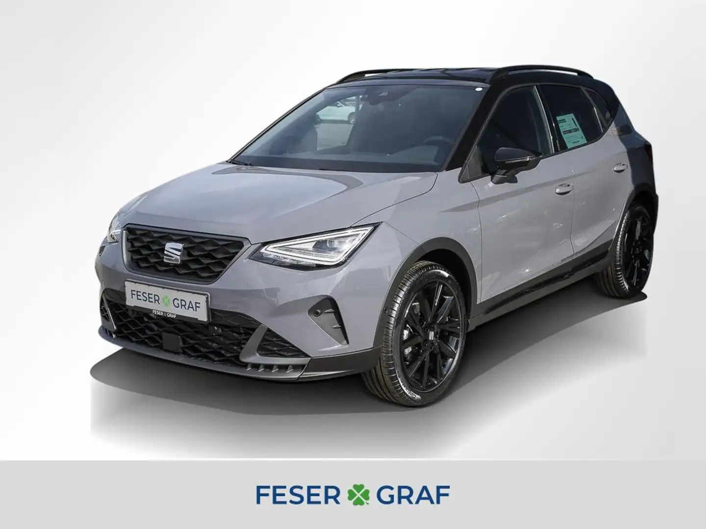 SEAT Arona 1.0 TSI FR Black Edition DSG Kessy RüKa Grau - 1