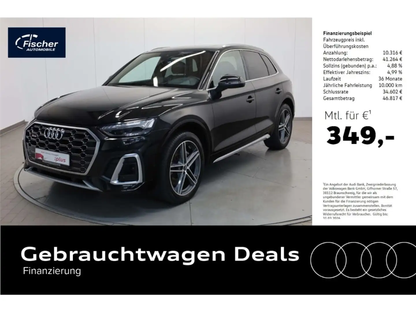 Audi SQ5 TDI quattro Schwarz - 1