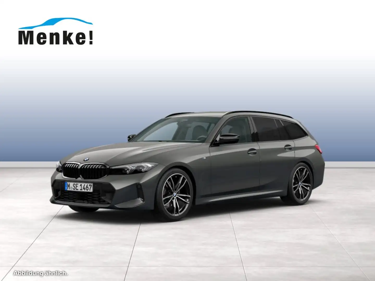 BMW 320 d xDrive M Sportpaket HK HiFi DAB LED RFK Silber - 1