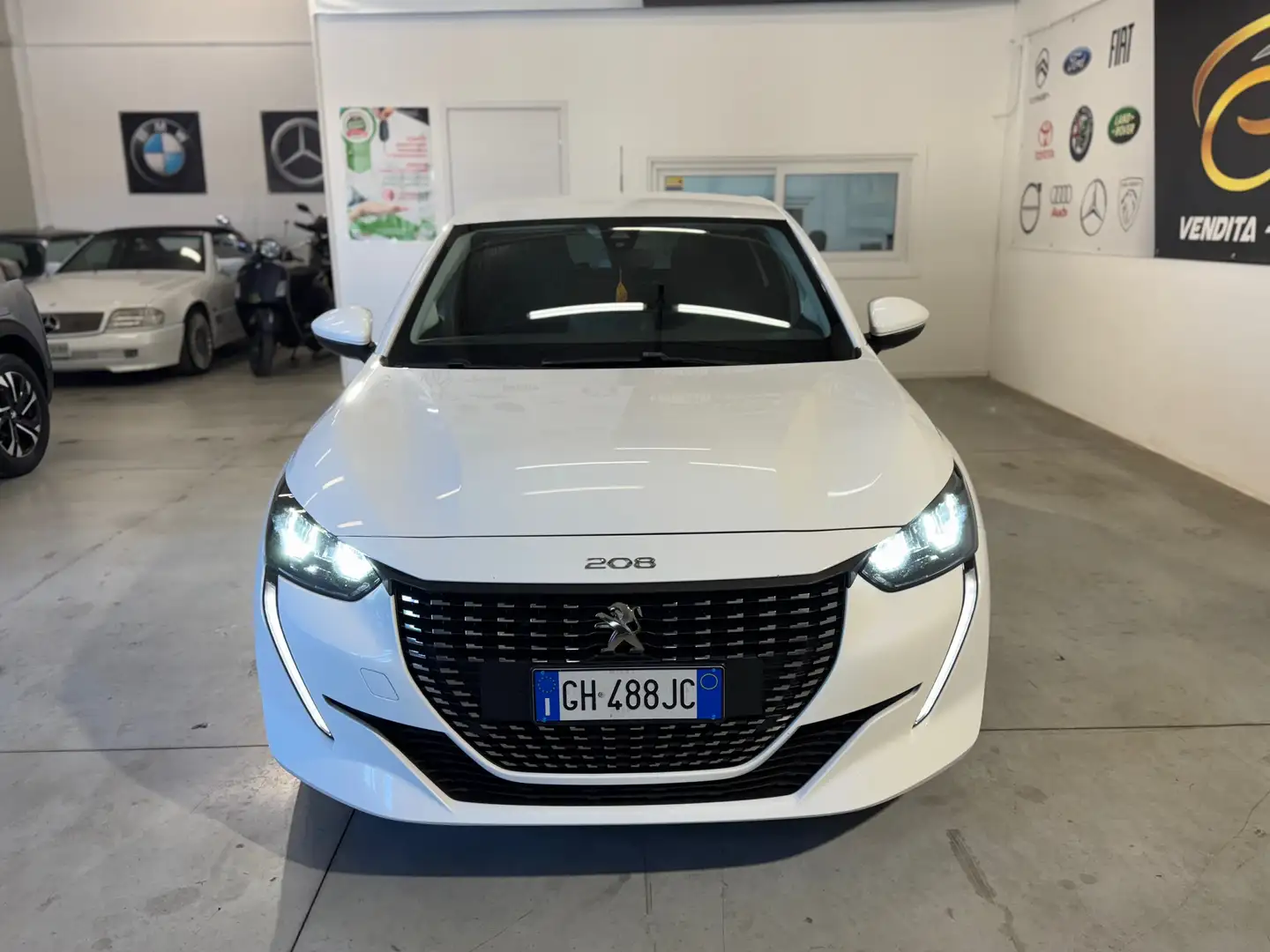 Peugeot 208 208 1.5 bluehdi Active Pack s Bianco - 2