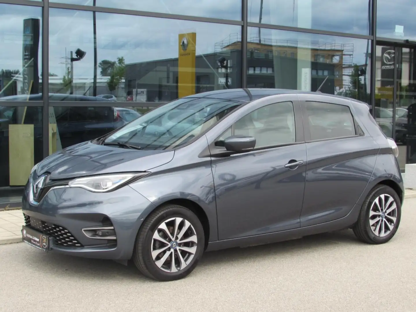 Renault ZOE Intens R135 Z.E. 50 mit CCS (Batteriekauf) Klima Grau - 2
