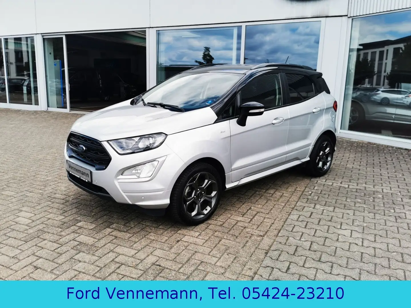 Ford EcoSport ST-Line*TWA*AHK abnehmbar* Argent - 1