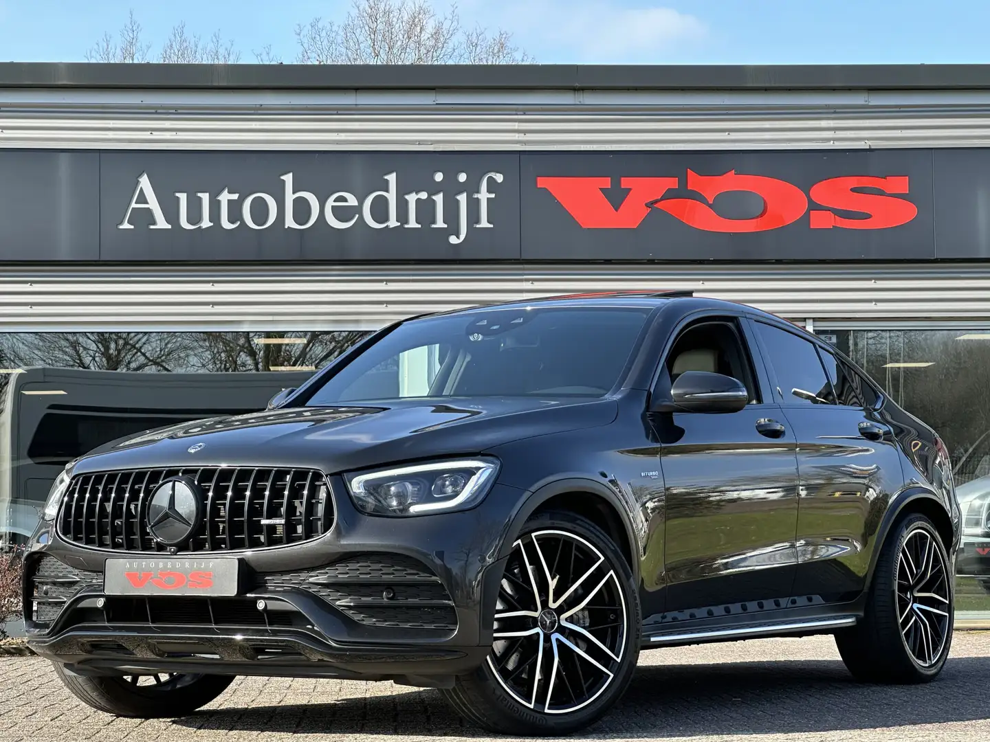Mercedes-Benz GLC 43 AMG Coupé 4MATIC | Performance uitlaat | Burmester | G Gris - 1