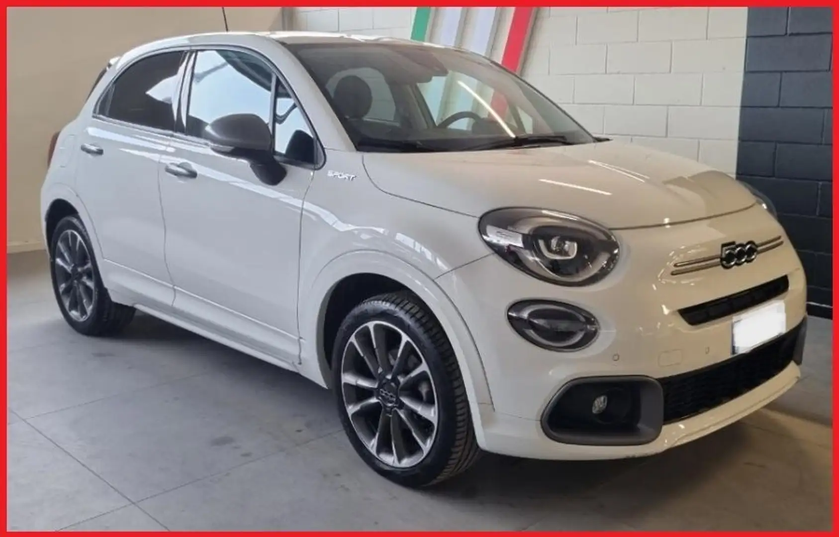 Fiat 500X 1.5 T4 Hybrid 130 CV DCT Club Weiß - 1