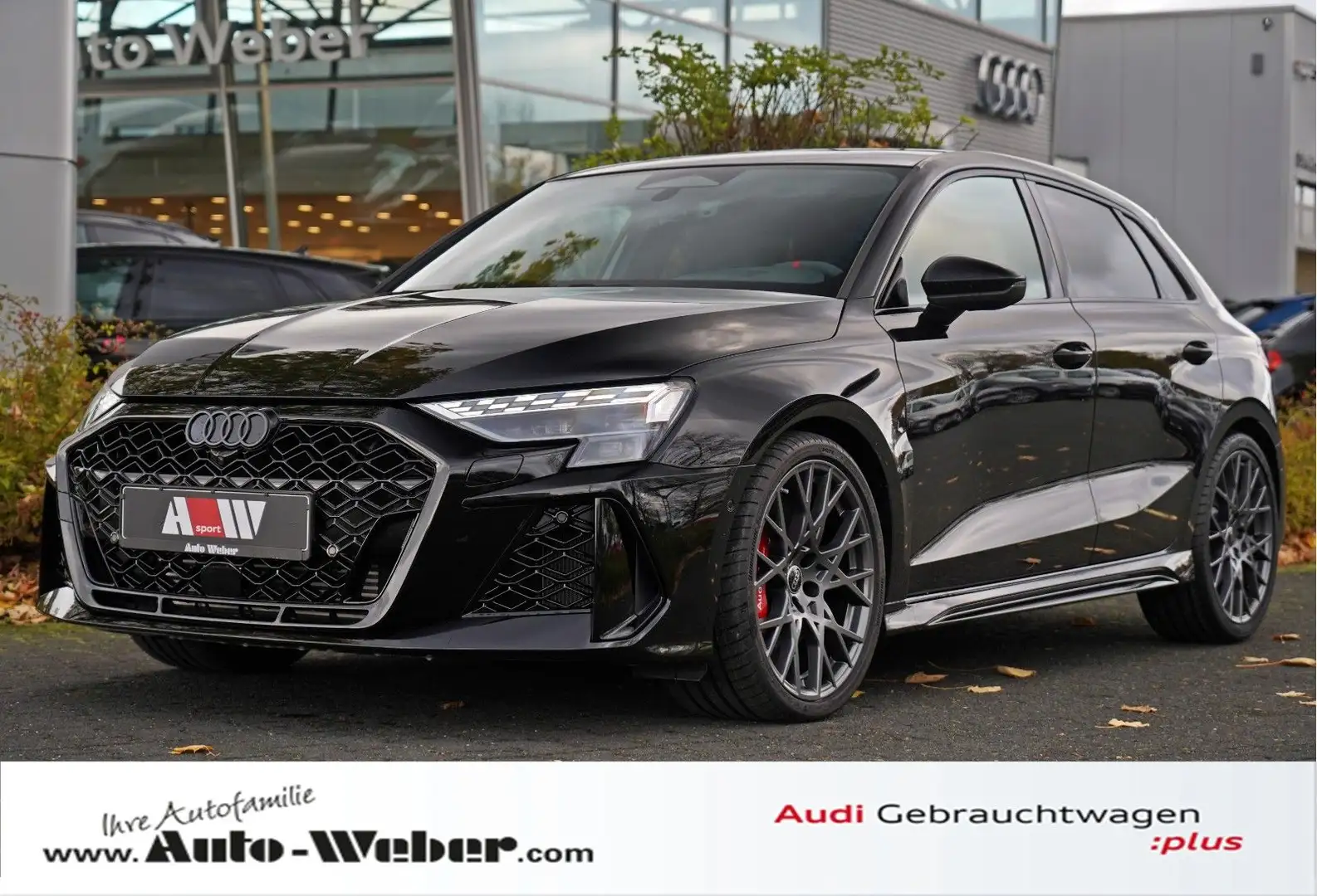 Audi RS3 SPORTBACK KERAMIK 290 SCHALE CARBON 360°HUD Schwarz - 1