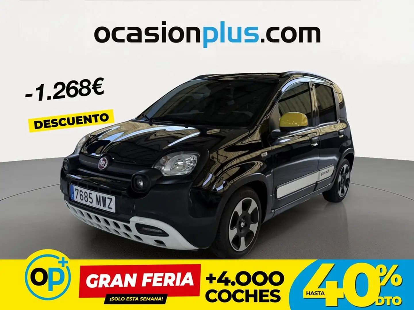 Fiat Panda Pandina 1.0 Hybrid 51KW Negro - 1