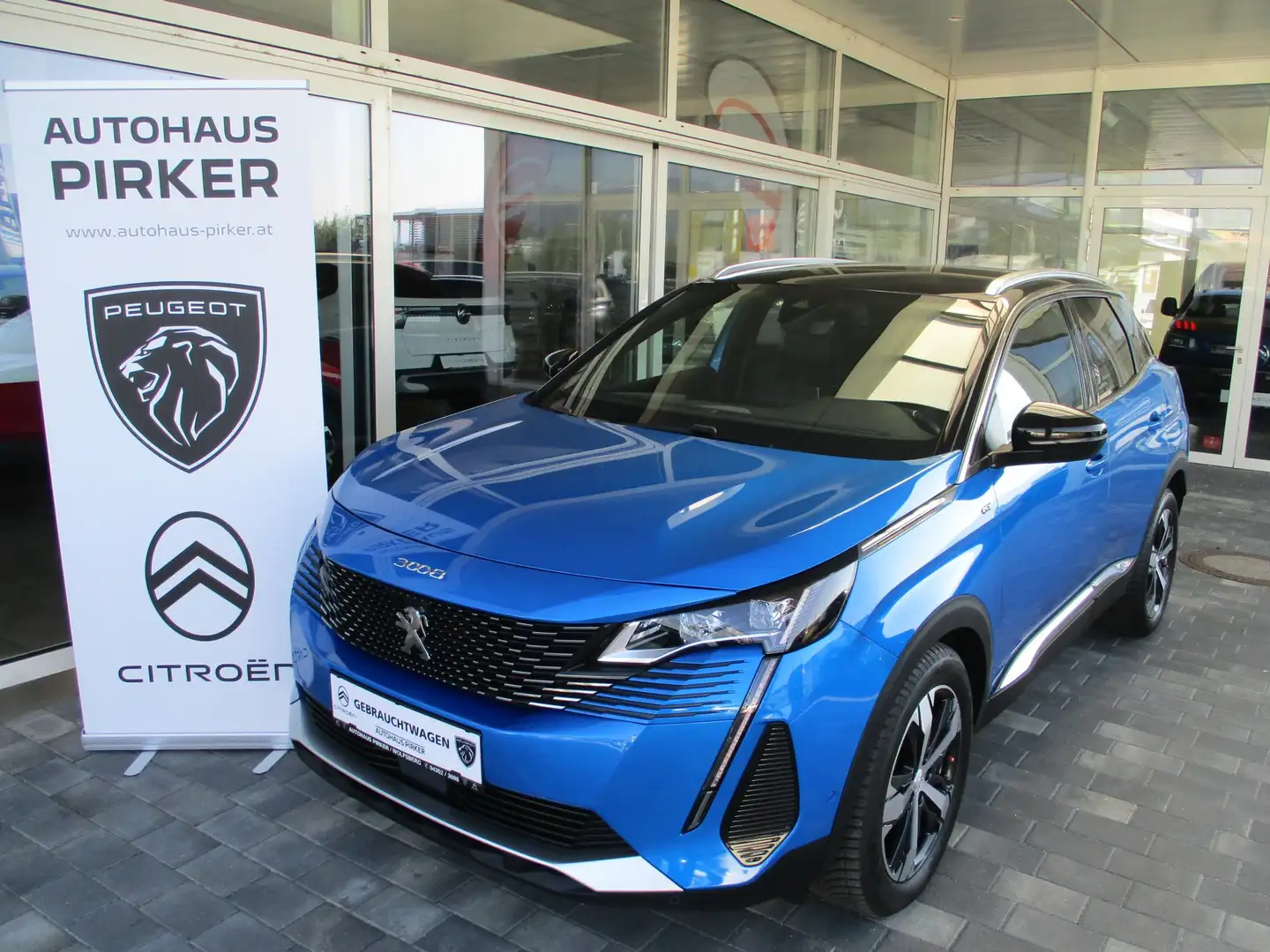 Peugeot 3008 GT BlueHDi 130 6-Gang Blau - 1