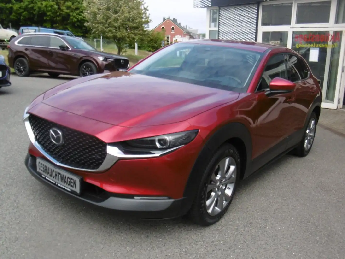 Mazda CX-30 Selection Heat up Display Navi LED elektr. Heckkl Rot - 1
