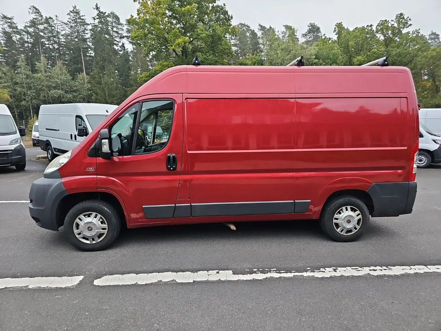 Fiat Ducato Hochr.-Kasten 35  netto 7800 € Rot - 1