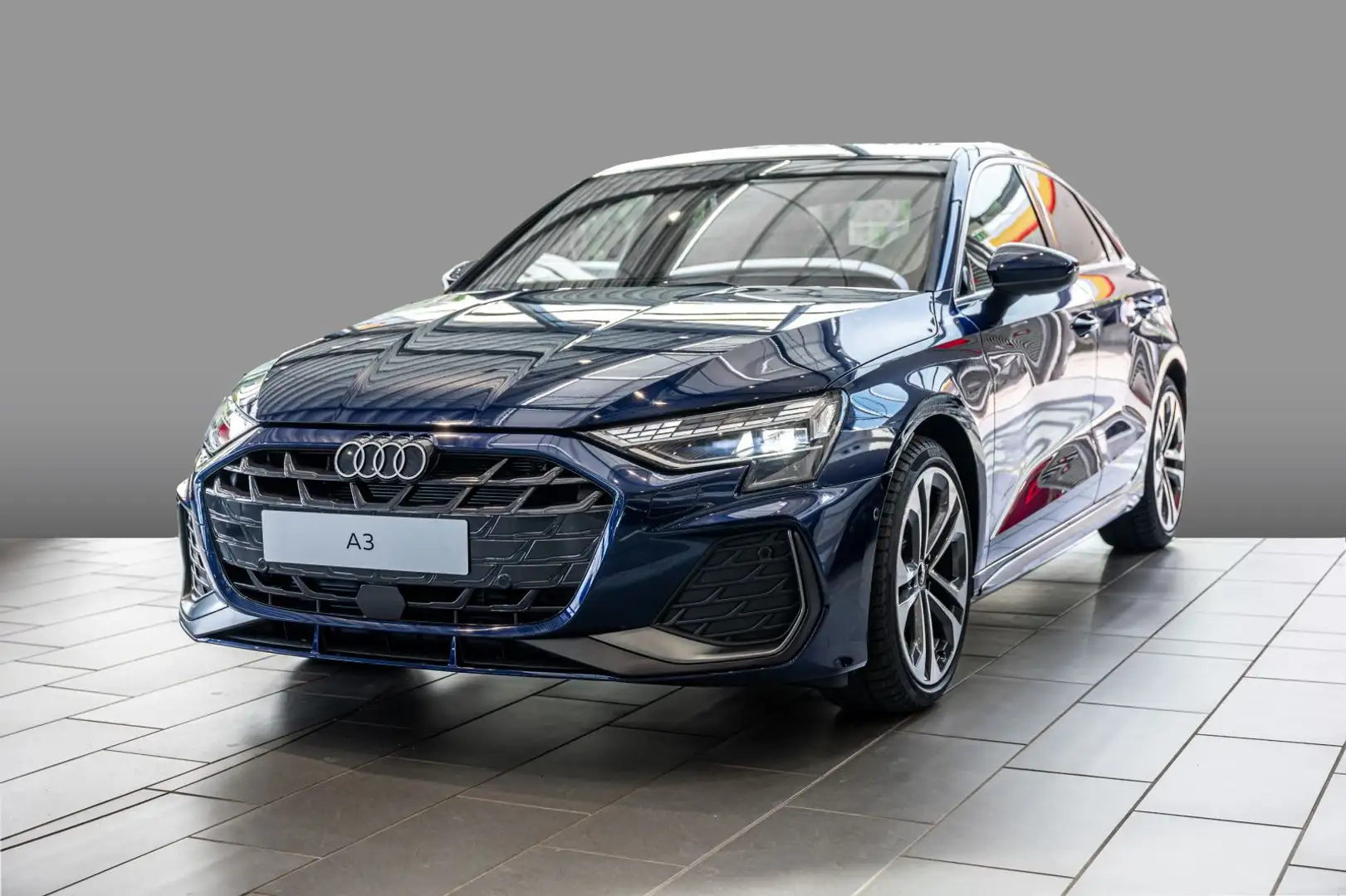 Audi A3 35 TFSI S tronic 2xS LINE/PANO/LM19 Blauw - 2