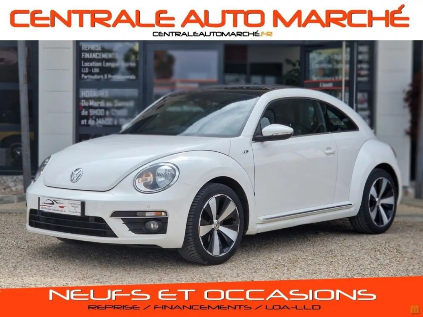Volkswagen Coccinelle NOUVELLE 2.0 16V TDI BlueMotion - 150 R-LINE Blanco - 1