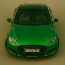 Tesla Model S 70R 387pk