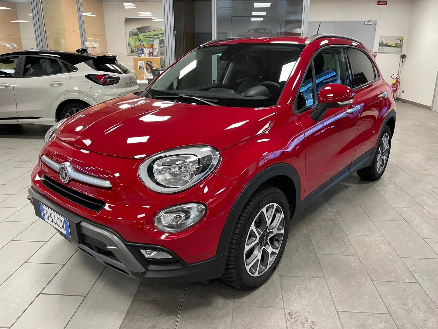 Fiat 500X 2.0 diesel  140cv.  4x4  Cross , TAGLIANDI  FIAT Rosso - 1