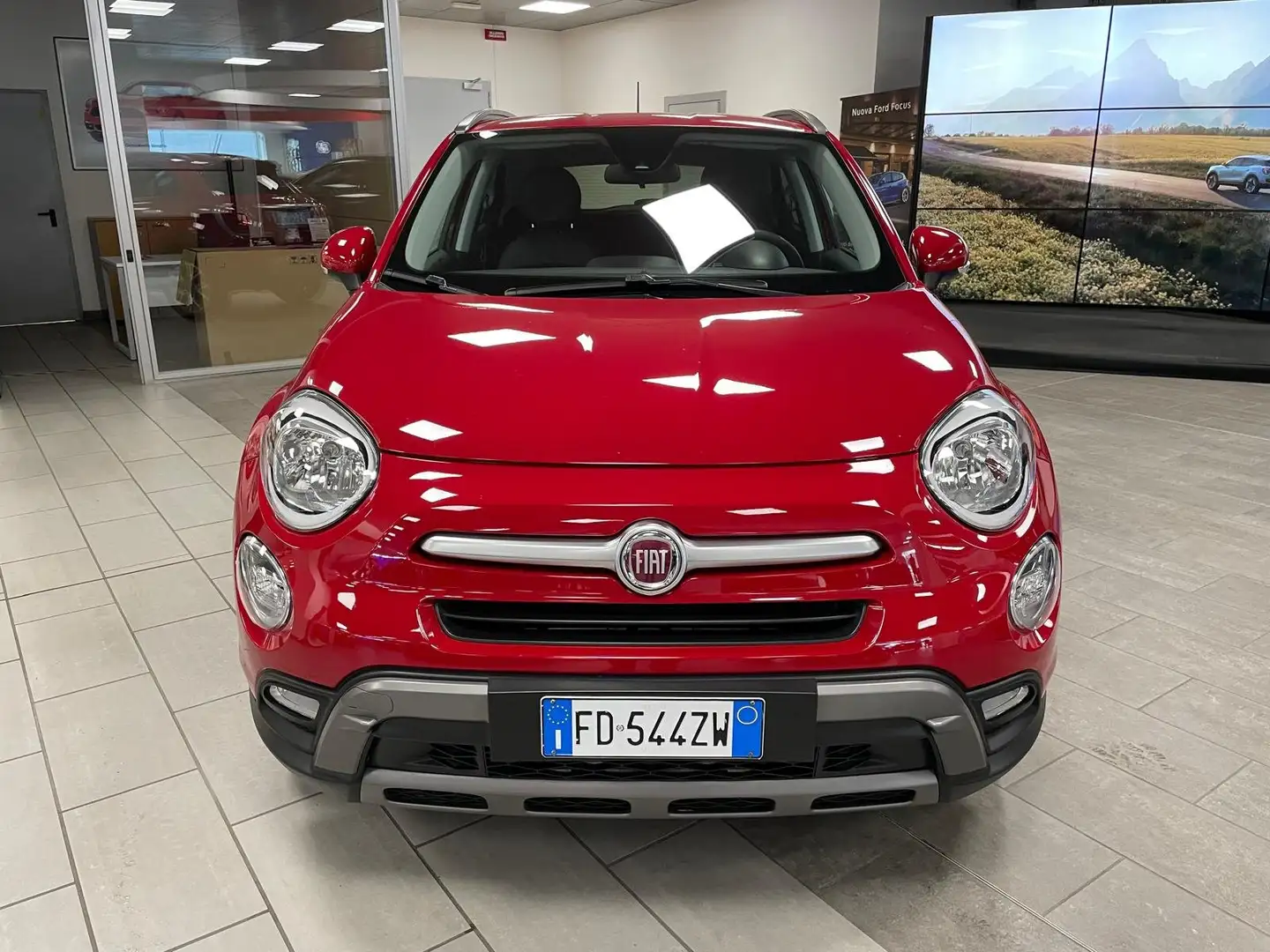 Fiat 500X 2.0 diesel  140cv.  4x4  Cross , TAGLIANDI  FIAT Rosso - 2