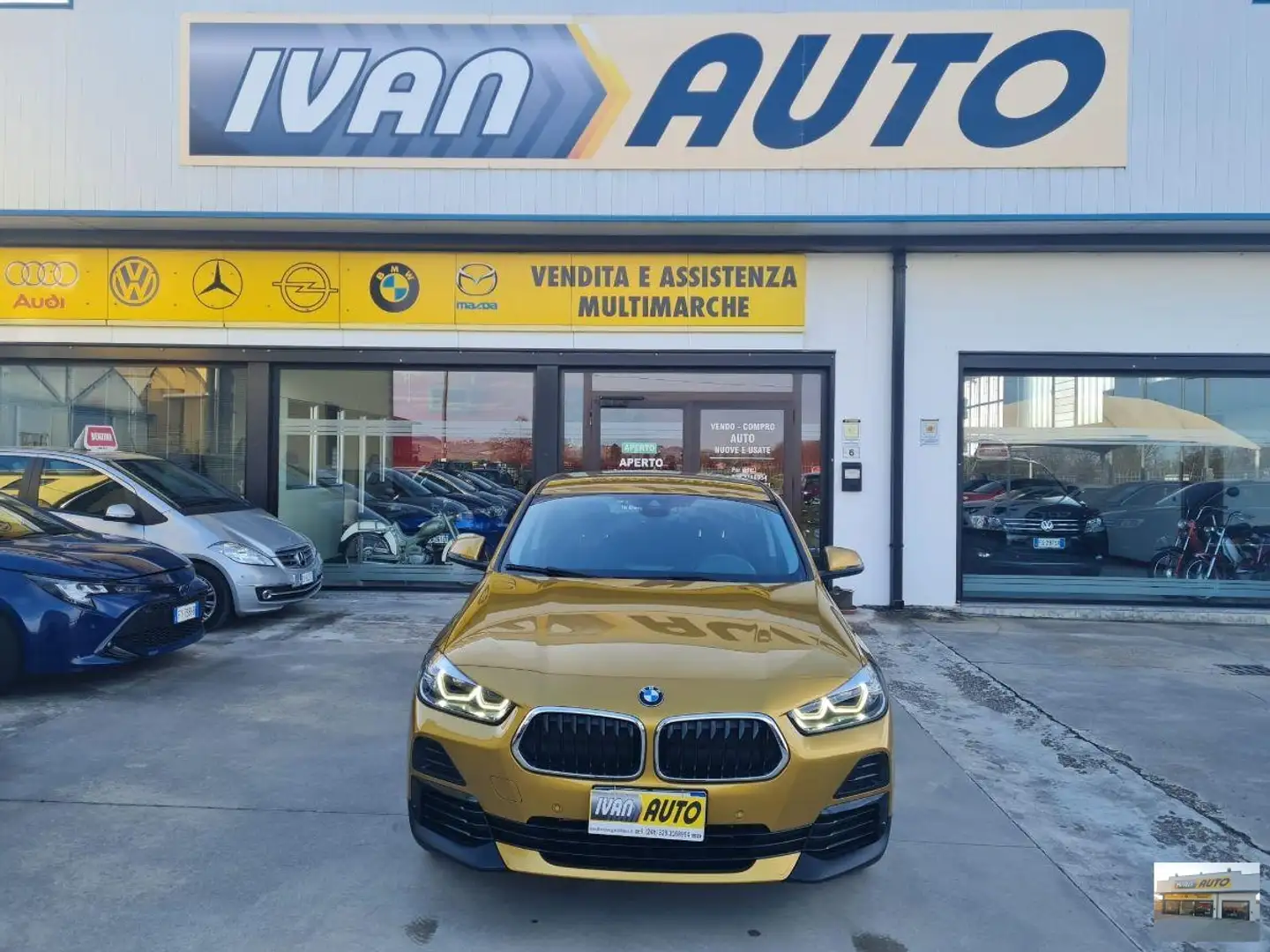 BMW X2 M sDrive18d Msport-X-Anno 2021 Or - 1