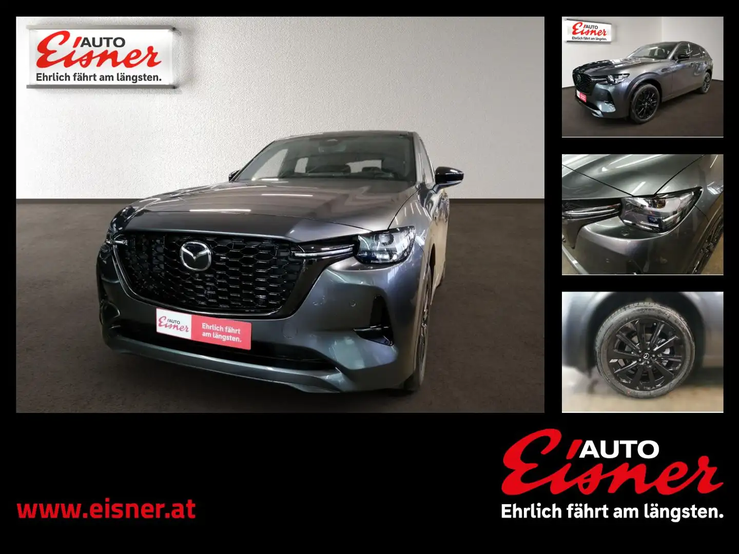 Mazda CX-60 D254 AWD HOMURA PLUS Sitzkühlung, Panorama Grau - 1