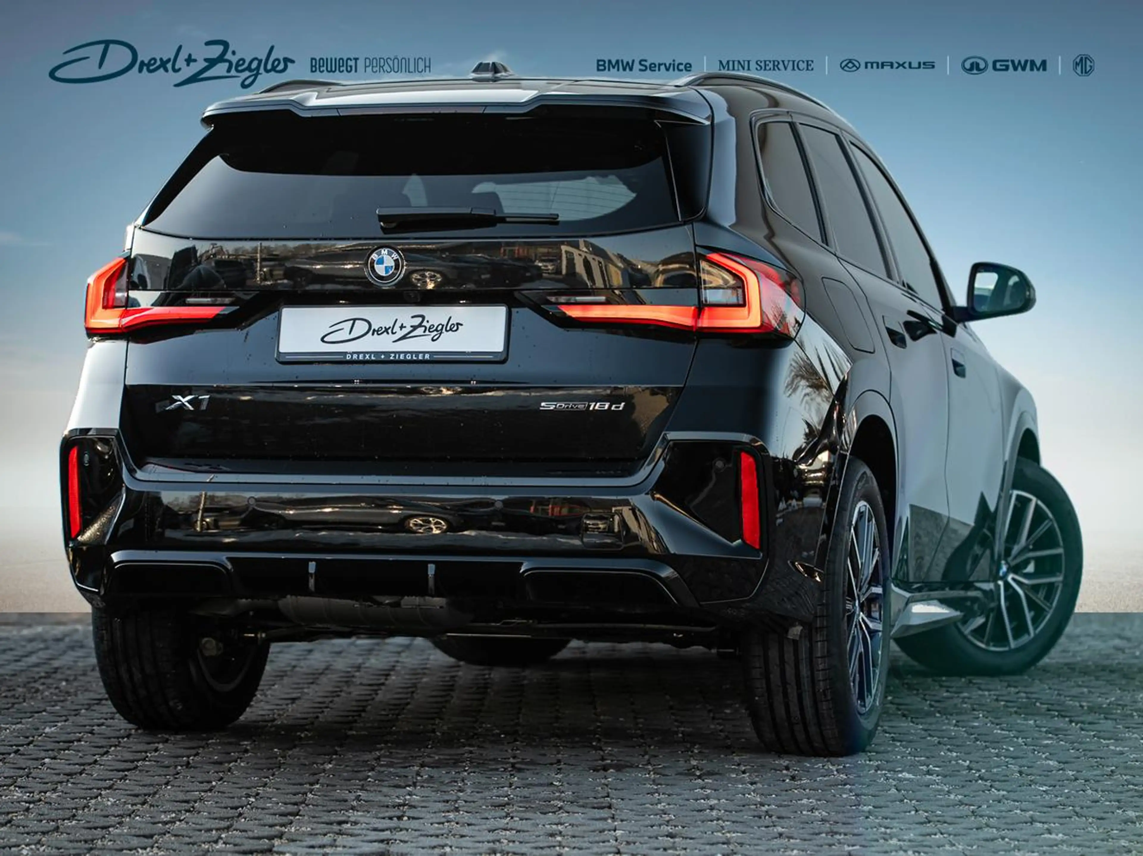 BMW X1 sDrive18d M-Sport AHK ACC aLED PANO KoZg Wire — photo 3