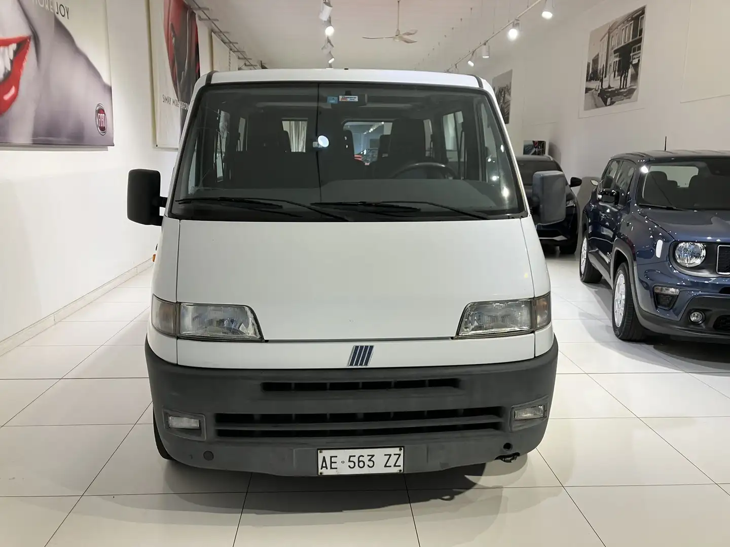 Fiat Ducato Ducato 1.9 T.D. diesel PC Combi 9 posti NO CLIMA Bianco - 2
