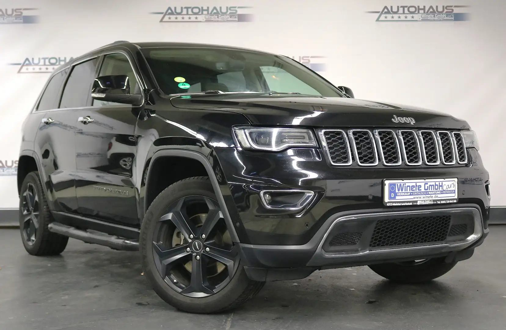 Jeep Grand Cherokee 3.0 CRD Limited*1HAND*AHK*NAVI*KAMERA*DAB*SHZ*3.5T Schwarz - 1