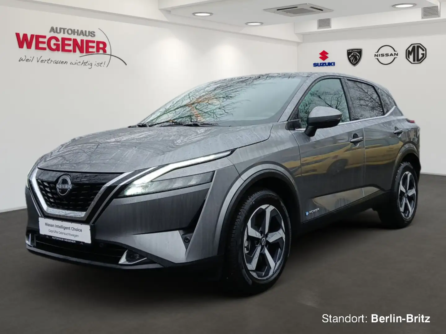 Nissan Qashqai QASHQAI MY22 1.5 VC-T e-POWER 190 PS 4x2 N-Conne Gris - 1