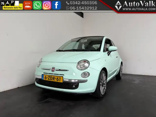 Fiat 500C 0.9 TwinAir Turbo Cult.Automaat.Cabrio.Leder.