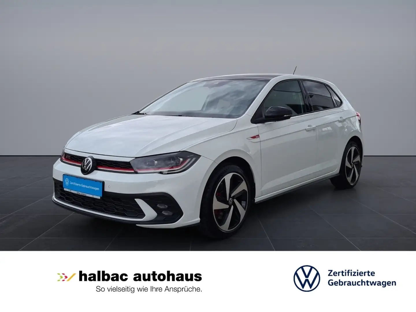 Volkswagen Polo GTI 2.0 TSI DSG +NAVI+WR+MATRIX+PDC+SHZ+APPCONN Weiß - 1