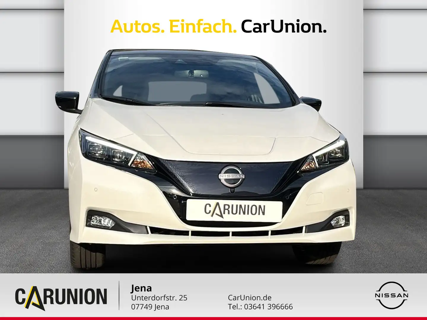 Nissan Leaf N-CONNECTA 40 KWh Winter LED Weiß - 2