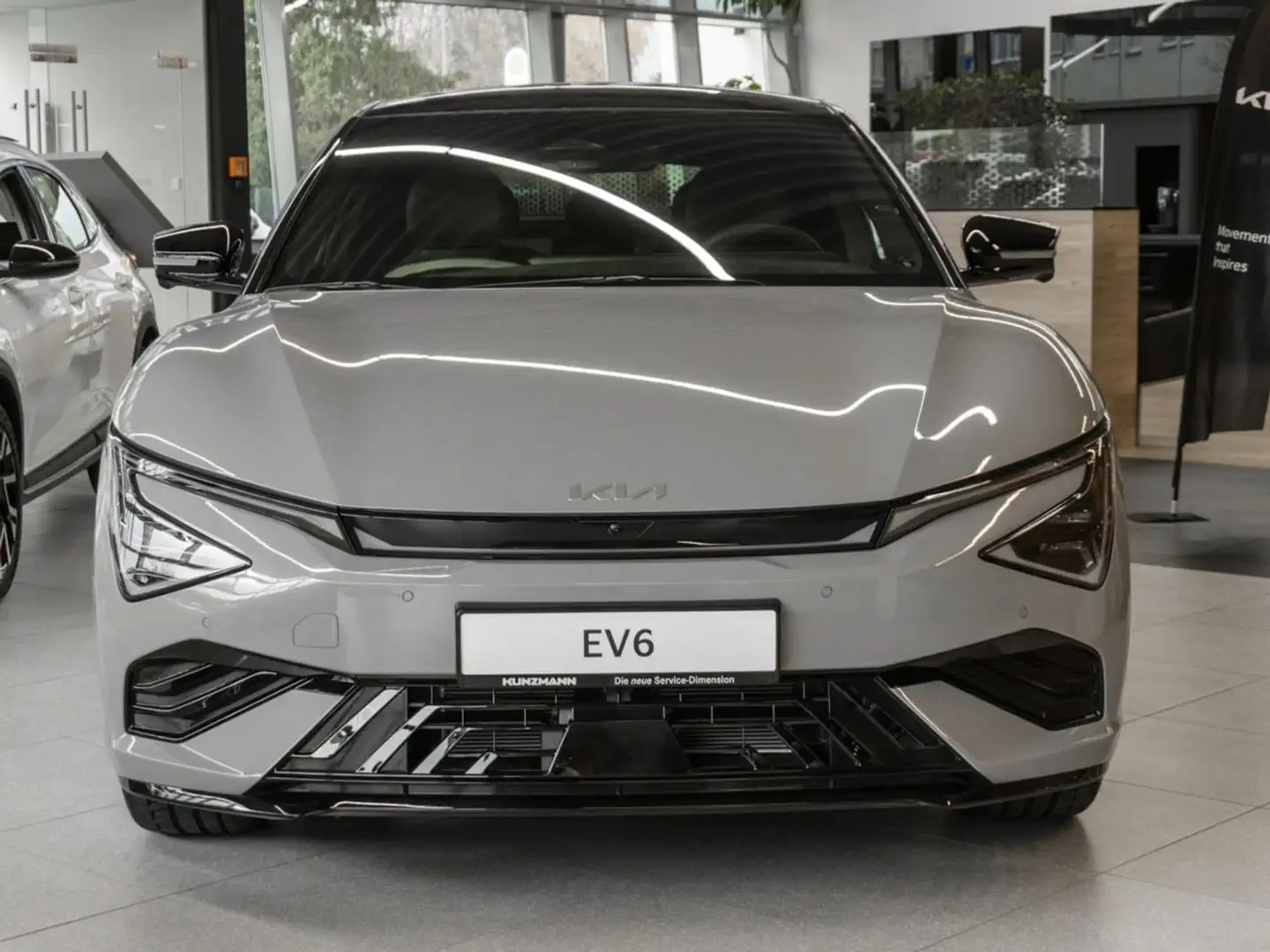 Kia EV6 84 kWh AWD GT-Line Navi Klima Kamera HeadUp Grau - 2